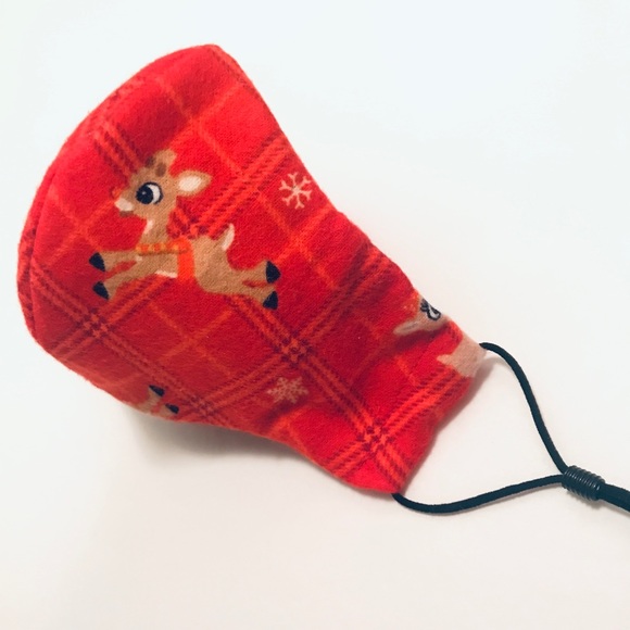 🎅🏻Rudolph Red Nosed Reindeer & Clarice Face Mask - Picture 4 of 8